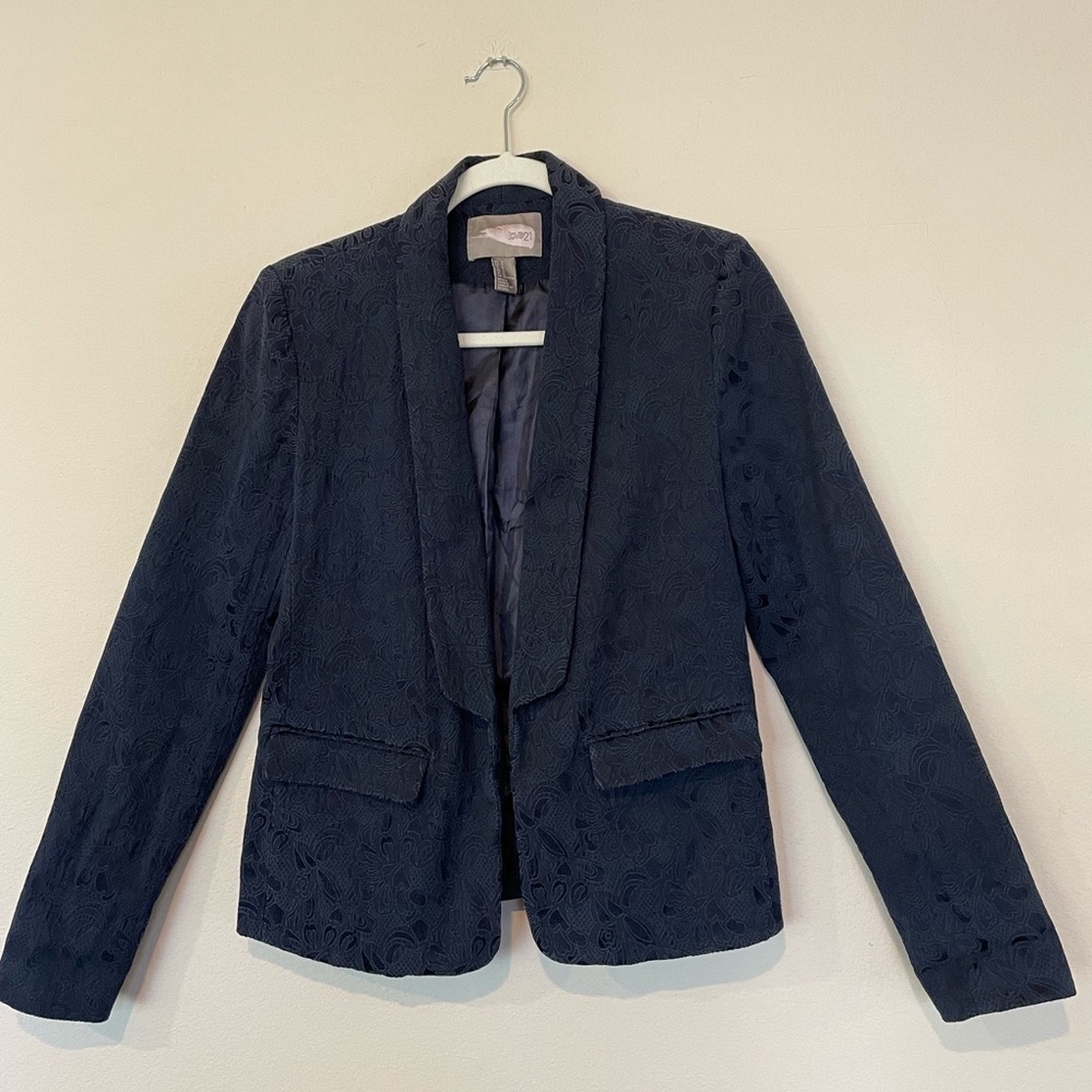 CLOSING SALE! Forever 21 Blazer Navy Blue